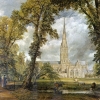 „Katedra w Salisbury, widok od strony ogrodu domu biskupiego", 1826 (Frick Collection, Nowy Jork, USA)